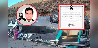 Accidente en Ayacucho: médico fallecido en accidente fue obligado a viajar para pedir documento