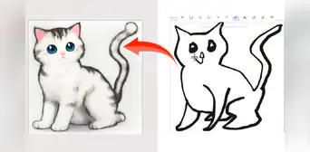 ¿No sabes dibujar? Esta IA gratuita convierte tus dibujos hechos en Paint en obras de arte