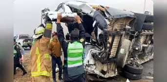 Accidente en Variante de Pasamayo deja 3 fallecidos y cerca de 23 heridos tras choque múltiple Accidente en Variante de Pasamayo deja 3 fallecidos y cerca de 23 heridos tras choque múltiple