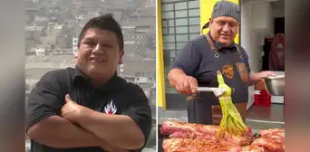 Su negocio quebró en pandemia y hoy triunfa como maestro parrillero en TikTok para sacar adelante a sus 7 hijos Su negocio quebró en pandemia y hoy triunfa como maestro parrillero en TikTok para sacar adelante a sus 7 hijos