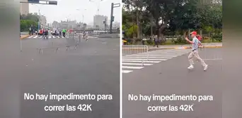 Peruano vestido de FORREST GUMP participa en maratón LIMA 42K y le dicen: “Corre, Forrest, corre” Peruano vestido de FORREST GUMP participa en maratón LIMA 42K y le dicen: “Corre, Forrest, corre”