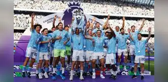 Manchester City y la histórica marca con alcanzó tras ganar el título de la Premier League Manchester City y la histórica marca con alcanzó tras ganar el título de la Premier League