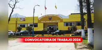 Municipalidad de Comas ofrece 134 puestos de trabajo con SUELDOS de S/2.000 Municipalidad de Comas ofrece 134 puestos de trabajo con SUELDOS de S/2.000