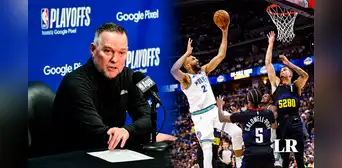 Entrenador de los Nuggets PIERDE LOS PAPELES y OFENDE a periodista tras eliminación: "preguntas estúpidas"