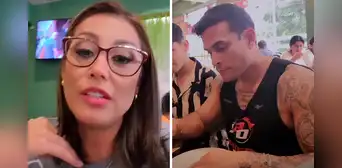 Karla Tarazona festeja su cumpleaños junto con Christian Domínguez y equipo de ‘Préndete’: “Compañeritos lindos”