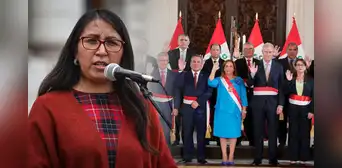 Ruth Luque: "Ministros y ministras fungen de abogados de Dina Boluarte para justificar sus torpezas"