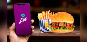 ¡Hamburguesas con papas en Bembos a S/6,90 SOLO POR HOY con Yape! Así puedes canjear la oferta ¡Hamburguesas con papas en Bembos a S/6,90 SOLO POR HOY con Yape! Así puedes canjear la oferta