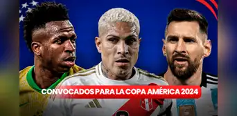 Convocados Copa América 2024: revisa los jugadores seleccionados por todos los países Convocados Copa América 2024: revisa los jugadores seleccionados por todos los países