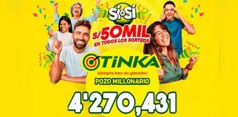 Resultados de La Tinka EN VIVO: sorteo y números ganadores de hoy, miércoles 22 de mayo