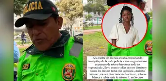 Modelo denuncia acto de racismo por parte de efectivo policial: "Nos ha acusado de robo" Modelo denuncia acto de racismo por parte de efectivo policial: "Nos ha acusado de robo"