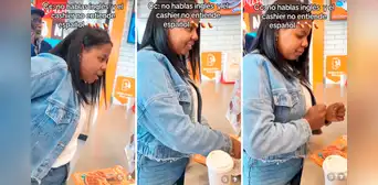 Cubana en EE. UU. utiliza singular método para pedir comida en restaurante al no saber hablar inglés