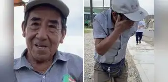 Joven apoya adulto mayor y se conmueve al conocer su historia: “Ya son 12 días que perdí a mi esposa” Joven apoya adulto mayor y se conmueve al conocer su historia: “Ya son 12 días que perdí a mi esposa”