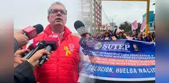 Ministro de Educación Morgan Quero: "El 95% de nuestros docentes están trabajando" Ministro de Educación Morgan Quero: "El 95% de nuestros docentes están trabajando"