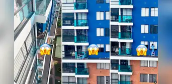 Mujer arriesga su vida al limpiar ventanas en un piso 23 sin protección y las redes estallan: “Riesgo extremo” Mujer arriesga su vida al limpiar ventanas en un piso 23 sin protección y las redes estallan: “Riesgo extremo”
