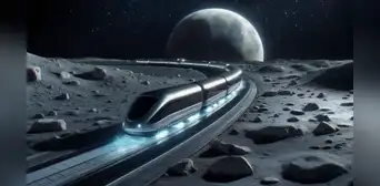 El innovador plan de la NASA para construir el primer ferrocarril en la Luna El innovador plan de la NASA para construir el primer ferrocarril en la Luna