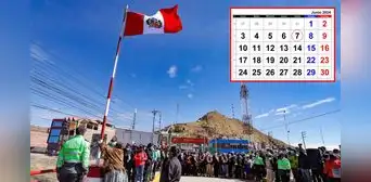 Revisa lo último que se sabe sobre el feriado 7 de junio en Perú Revisa lo último que se sabe sobre el feriado 7 de junio en Perú