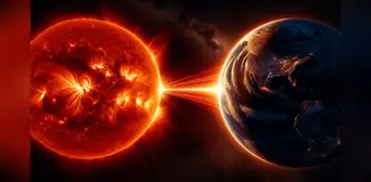 Los efectos en la Tierra del máximo solar que ocurre cada 11 años e invierte los polos del Sol