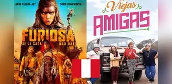 'Furiosa' o 'Viejas amigas': esta fue la película más vista en su estreno en Perú 'Furiosa' o 'Viejas amigas': esta fue la película más vista en su estreno en Perú