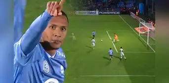 ¡Sensacional doblete de Bryan Reyna! Peruano le dio la victoria a Belgrano en la Liga Profesional Argentina