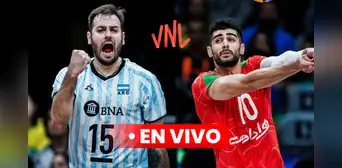 Argentina vs. Irán EN VIVO, Volleyball Nations League 2024 vía ESPN: horario y dónde ver el partido Argentina vs. Irán EN VIVO, Volleyball Nations League 2024 vía ESPN: horario y dónde ver el partido