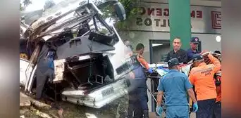Accidente en Caripe, Monagas HOY: ¿qué se sabe del vuelco que dejó 2 muertos y 27 heridos? Accidente en Caripe, Monagas HOY: ¿qué se sabe del vuelco que dejó 2 muertos y 27 heridos?