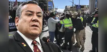 Gustavo Adrianzén a deudos de protestas en Puno que exigen justicia: "No nos van a intimidar" Gustavo Adrianzén a deudos de protestas en Puno que exigen justicia: "No nos van a intimidar"