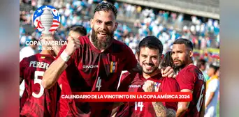 Venezuela en la Copa América: grupo, rivales y calendario de juegos de la Vinotinto en USA 2024 Venezuela en la Copa América: grupo, rivales y calendario de juegos de la Vinotinto en USA 2024