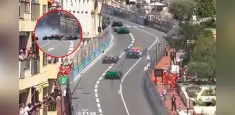 El terrible accidente de 'Checo' Pérez con un Haas en el GP de Mónaco que dejó su auto destrozado El terrible accidente de 'Checo' Pérez con un Haas en el GP de Mónaco que dejó su auto destrozado