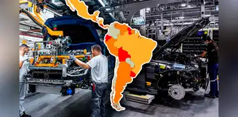 Los ÚNICOS países de América Latina en el Top 10 de mayor producción de automóviles en el mundo