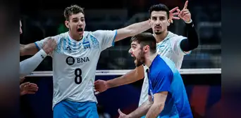 ¡Viniendo desde atrás! Argentina le remonta el partido a Irán y suma 2 triunfos seguidos en la VNL 2024 ¡Viniendo desde atrás! Argentina le remonta el partido a Irán y suma 2 triunfos seguidos en la VNL 2024