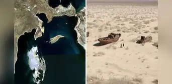 Conoce el cuarto mar salino más extenso del mundo que ahora es desierto: albergaba más de 100 especies Conoce el cuarto mar salino más extenso del mundo que ahora es desierto: albergaba más de 100 especies