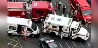 Pueblo Libre: 5 heridos tras choque vehicular entre patrullero PNP y ambulancia