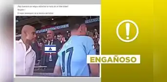 Video no muestra a Pep Guardiola negando el saludo a "líder israelí" Video no muestra a Pep Guardiola negando el saludo a "líder israelí"