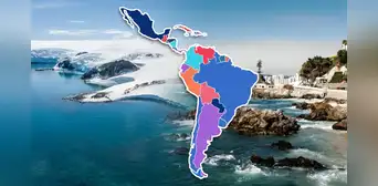 Un único país de América Latina con acceso a 3 océanos y territorios en 3 diferentes continentes