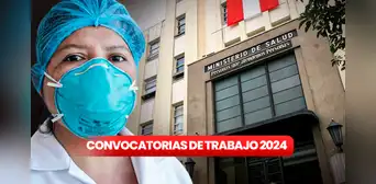 ¿Ya salieron los resultados? Minsa abrió convocatoria CAS para titulados y técnicos con sueldos de hasta S/13.000 ¿Ya salieron los resultados? Minsa abrió convocatoria CAS para titulados y técnicos con sueldos de hasta S/13.000