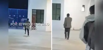 Docente peruano sale saltando de universidad y alumnos reaccionan: "Después de jalar a todos" Docente peruano sale saltando de universidad y alumnos reaccionan: "Después de jalar a todos"