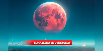 Calendario lunar junio 2024 en Venezuela: cuándo será la luna llena y qué es la Luna de Fresa