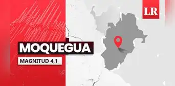 Temblor de magnitud 4.1 remeció Moquegua hoy, según IGP Temblor de magnitud 4.1 remeció Moquegua hoy, según IGP