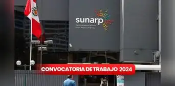 Sunarp lanza convocatoria CAS para universitarios y bachilleres con sueldos de hasta S/3.000 Sunarp lanza convocatoria CAS para universitarios y bachilleres con sueldos de hasta S/3.000