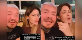 Marcelo Tinelli y Milett Figueroa cantan 'Alimaña' del Grupo 5 y lanzan indirecta: "Para todos los maleteros" Marcelo Tinelli y Milett Figueroa cantan 'Alimaña' del Grupo 5 y lanzan indirecta: "Para todos los maleteros"