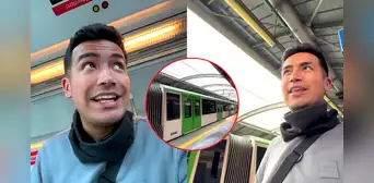 Chileno visita por primera vez Línea 1 del Metro de Lima y queda sorprendido: "Está todo muy limpio" Chileno visita por primera vez Línea 1 del Metro de Lima y queda sorprendido: "Está todo muy limpio"