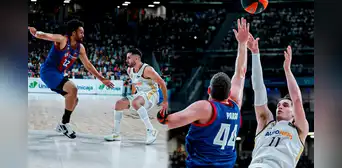 Real Madrid superó 104-98 al Barca basket y se pone 2-0 en la semifinal de la Liga Endesa 2024 Real Madrid superó 104-98 al Barca basket y se pone 2-0 en la semifinal de la Liga Endesa 2024