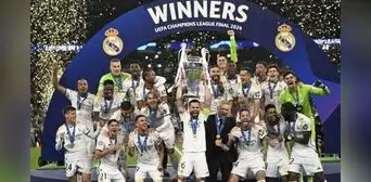 ¡Real Madrid es el campeón de la Champions League! Venció 2-0 al Dortmund y alcanzó la número 15