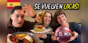 Danesas prueban comida peruana por primera vez: “Podría comerlo todos los días por el resto de mi vida”