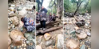 Bebe agua de río, pero queda en shock al ver a hombre miccionar en el mismo cauce y le dicen: "Trago amargo" Bebe agua de río, pero queda en shock al ver a hombre miccionar en el mismo cauce y le dicen: "Trago amargo"