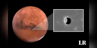 NASA descubre un pozo en la superficie de Marte y científicos no saben qué se esconde adentro