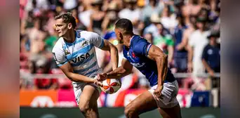 ¡Medalla de plata! Los Pumas 7 caen ante Francia y pierden la final del Seven de Madrid 2024 ¡Medalla de plata! Los Pumas 7 caen ante Francia y pierden la final del Seven de Madrid 2024