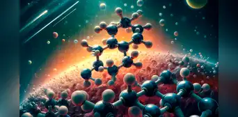 La molécula que dio vida en la Tierra podría venir del espacio, según estudio científico La molécula que dio vida en la Tierra podría venir del espacio, según estudio científico