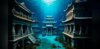 La misteriosa ciudad bajo el mar construida hace 700 años que se mantiene intacta pese al tiempo: no es Atlántida