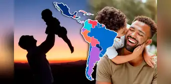 Los únicos países de América Latina que no celebran el Día del Padre el tercer domingo de junio Los únicos países de América Latina que no celebran el Día del Padre el tercer domingo de junio